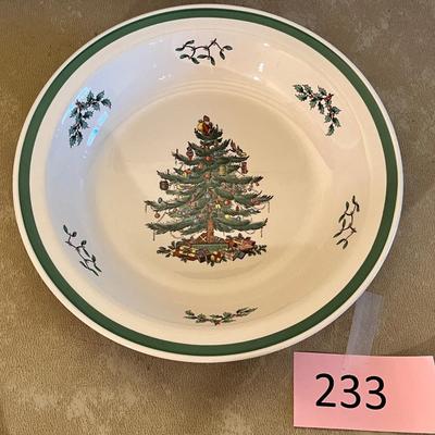 Spode Christmas Tree pattern Serving bowl