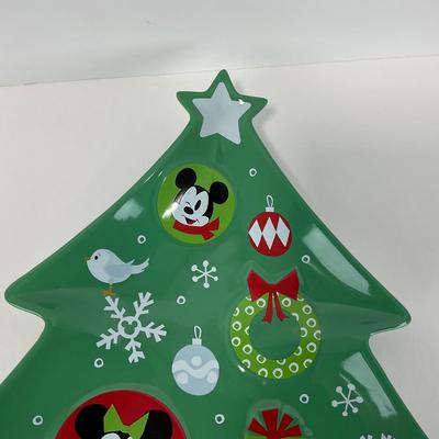 -122- HOLIDAY | Mickey Mouse & Friends Christmas Tree Plater