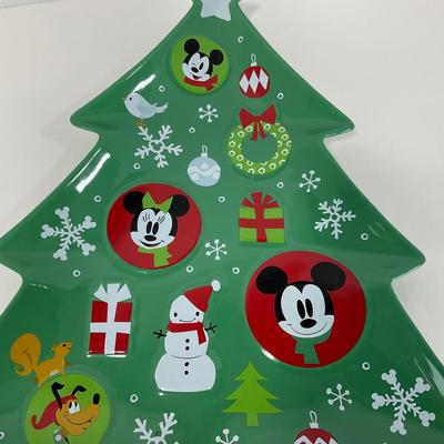 -122- HOLIDAY | Mickey Mouse & Friends Christmas Tree Plater
