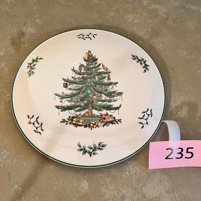 Spode Christmas Tree Cake Plate