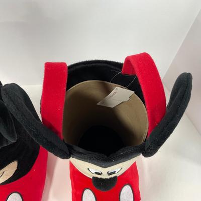 -124- HOLIDAY | Mickey Mouse Formed Stocking Boots & Mini Stockings