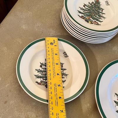 Spode Christmas Tree pattern Plates