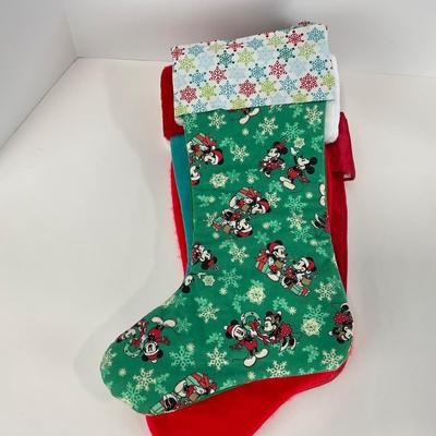 -125- HOLIDAY | Assorted Mickey Mouse Holiday Stockings