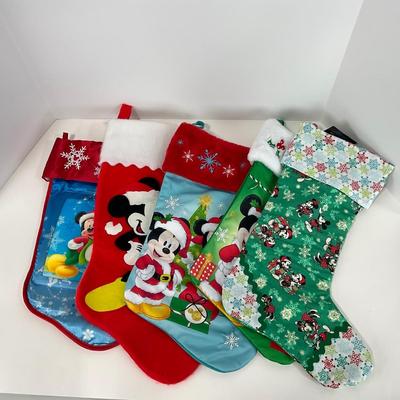 -125- HOLIDAY | Assorted Mickey Mouse Holiday Stockings