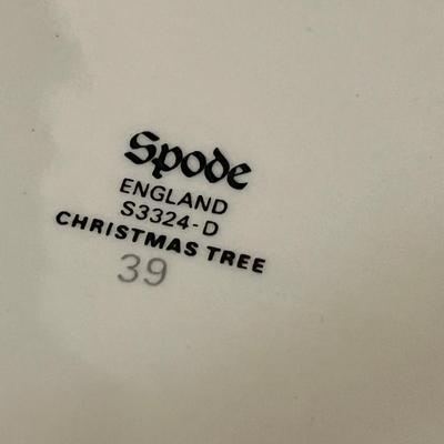 Spode Christmas Tree pattern Handled tray