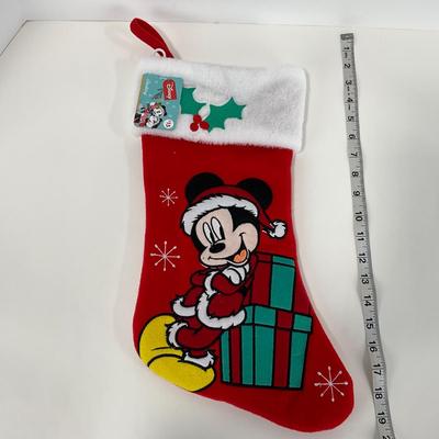 -126- HOLIDAY | Assorted Mickey Mouse Holiday Stockings