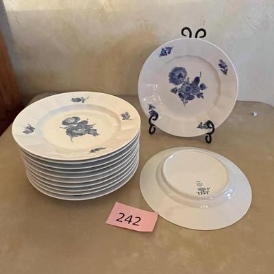 Royal Copenhagen Blue Flower Dinner Plates
