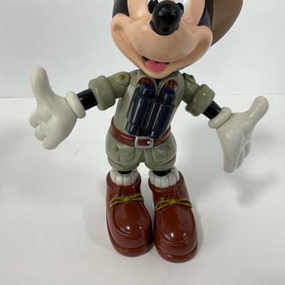 -129- COLLECTIBLE | Mickey & Minnie Mouse Safari Figures