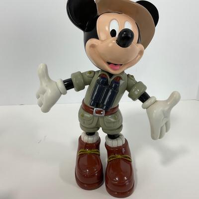 -129- COLLECTIBLE | Mickey & Minnie Mouse Safari Figures