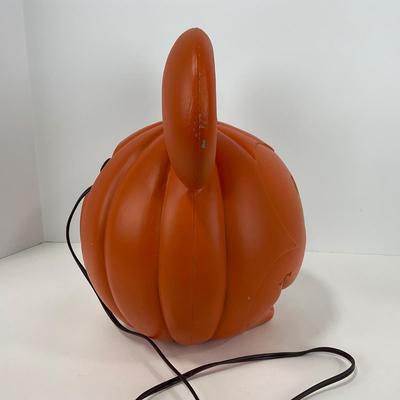 -131- HOLIDAY | Mickey Mouse Head Pumpkin Blow Mold