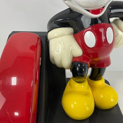 -133- HOME | 1990â€™s AT&T Mickey Mouse Push Button Telephone Phone