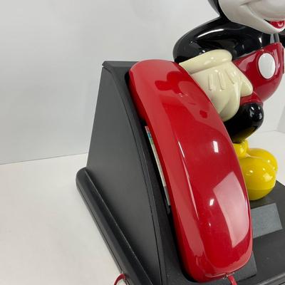 -133- HOME | 1990â€™s AT&T Mickey Mouse Push Button Telephone Phone