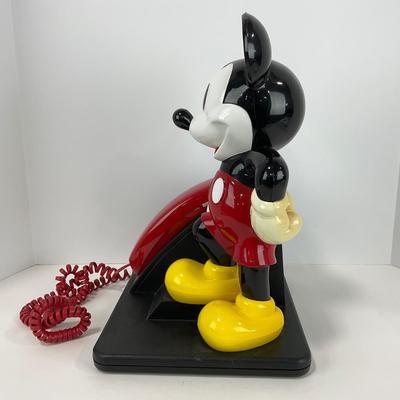 -133- HOME | 1990â€™s AT&T Mickey Mouse Push Button Telephone Phone