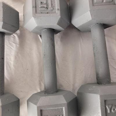 Set of 3 dumbells