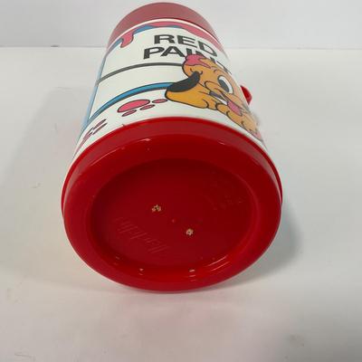 -135- COLLECTIBLE | Vintage Mickey Mouse & Pluto Aladdin Insulated Lunch Bag & Thermos