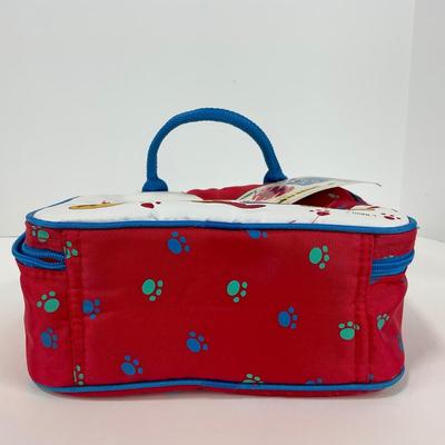 -135- COLLECTIBLE | Vintage Mickey Mouse & Pluto Aladdin Insulated Lunch Bag & Thermos
