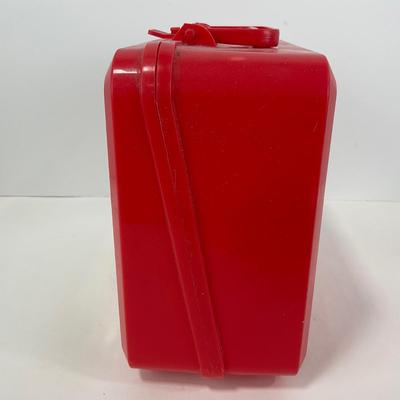 -136- COLLECTIBLE | Vintage Aladdin Mickey Mouse City Zoo Plastic Lunch Box & Thermos