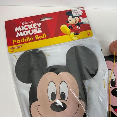 -143- COLLECTIBLE | Mickey Mouse Paddle Balls & Sunglasses