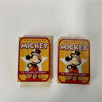 -145- GAME | Assorted Mix Of Mickey Mouse Playing Cards