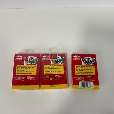 -145- GAME | Assorted Mix Of Mickey Mouse Playing Cards