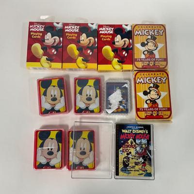 -145- GAME | Assorted Mix Of Mickey Mouse Playing Cards