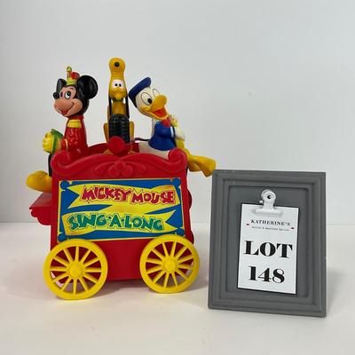 -148- TOYS | Vintage 1970â€™s Mickey Mouse Sing-A-Long Radio