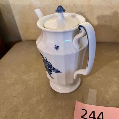 Royal Copenhagen Blue Flower Coffee Pot