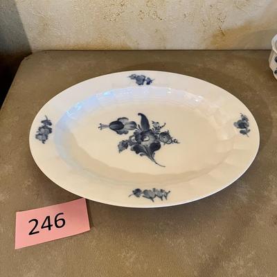 Royal Copenhagen Blue Flower Platter