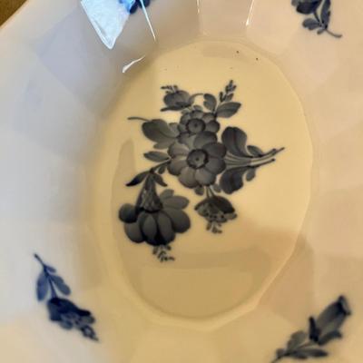 Royal Copenhagen Blue Flower Oval Serving bowls
