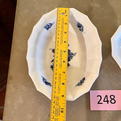 Royal Copenhagen Blue Flower Oval Serving bowls