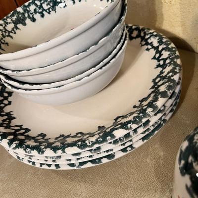 Stoneware Christmas grouping