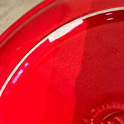 Waechtersbach Red Christmas Tree 7 dinner plates