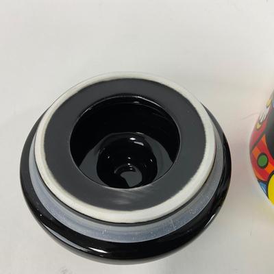 -153- COLLECTIBLE | Romero Brito Disney Mini Mickey Mouse & Canister