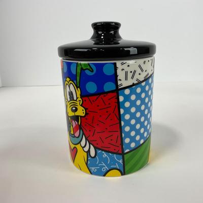 -153- COLLECTIBLE | Romero Brito Disney Mini Mickey Mouse & Canister