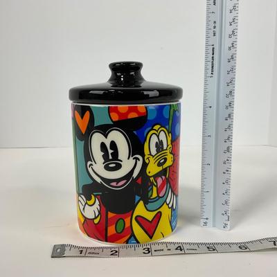 -153- COLLECTIBLE | Romero Brito Disney Mini Mickey Mouse & Canister