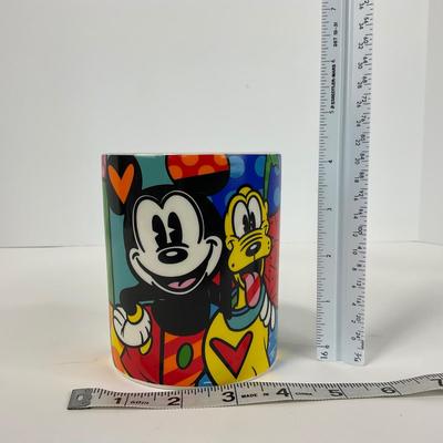 -153- COLLECTIBLE | Romero Brito Disney Mini Mickey Mouse & Canister