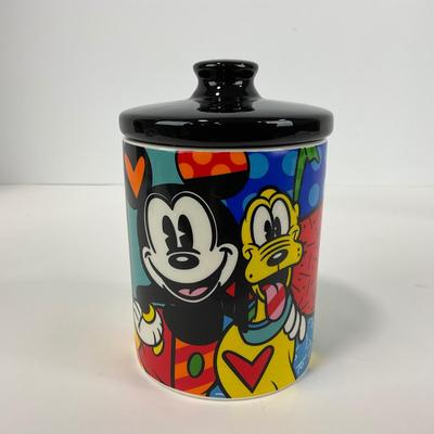 -153- COLLECTIBLE | Romero Brito Disney Mini Mickey Mouse & Canister