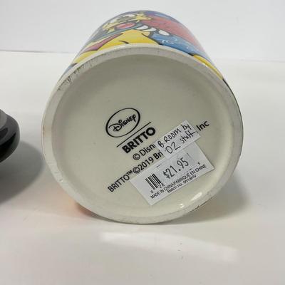 -153- COLLECTIBLE | Romero Brito Disney Mini Mickey Mouse & Canister