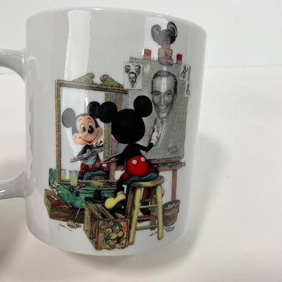 -155- COLLECTIBLE | Coffee Mug Of Print â€œSelf Portraitâ€ By Charles Boyer