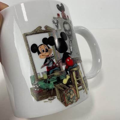 -155- COLLECTIBLE | Coffee Mug Of Print â€œSelf Portraitâ€ By Charles Boyer