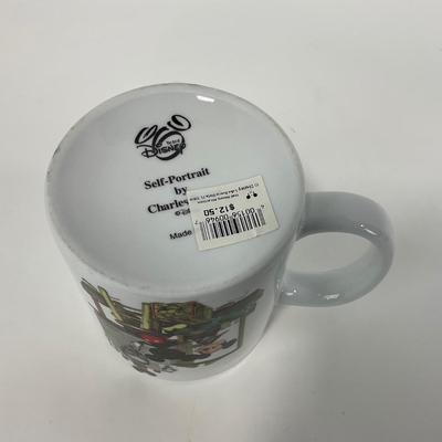 -155- COLLECTIBLE | Coffee Mug Of Print â€œSelf Portraitâ€ By Charles Boyer