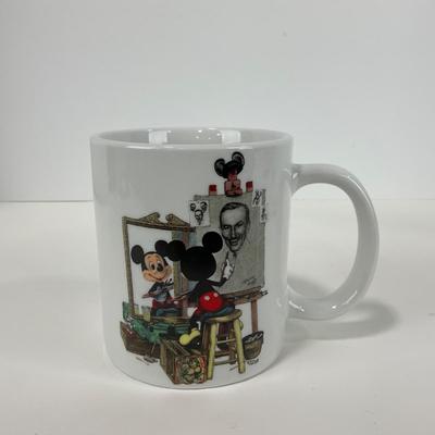 -155- COLLECTIBLE | Coffee Mug Of Print â€œSelf Portraitâ€ By Charles Boyer