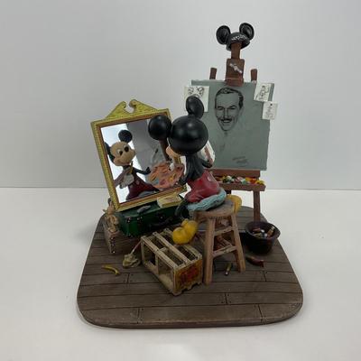 -156- COLLECTIBLE | Charles Boyer Mickey Mouse Self-Portrait Figure