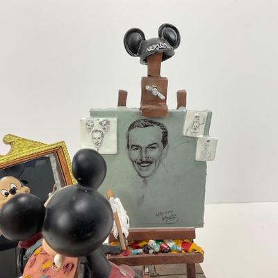 -156- COLLECTIBLE | Charles Boyer Mickey Mouse Self-Portrait Figure