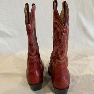 Shyanne Boots - Red 6.5 B