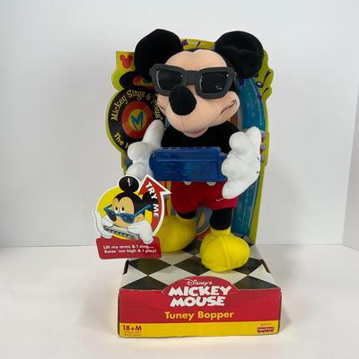 -157- TOYS | Mickey Mouse Tunney Bopper New In Box