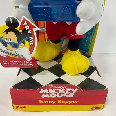 -157- TOYS | Mickey Mouse Tunney Bopper New In Box