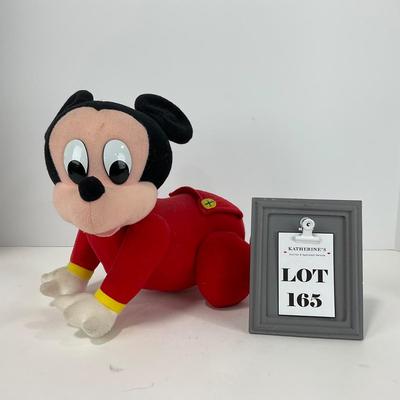 -165- TOYS | Vintage 1995 Mattel Disney Touch N Crawl Baby Mickey Mouse