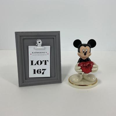 -167- LENOX | Disney â€œLove Struckâ€ Mickey Mouse Figure