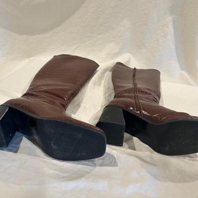 Monki brown boots - size 38